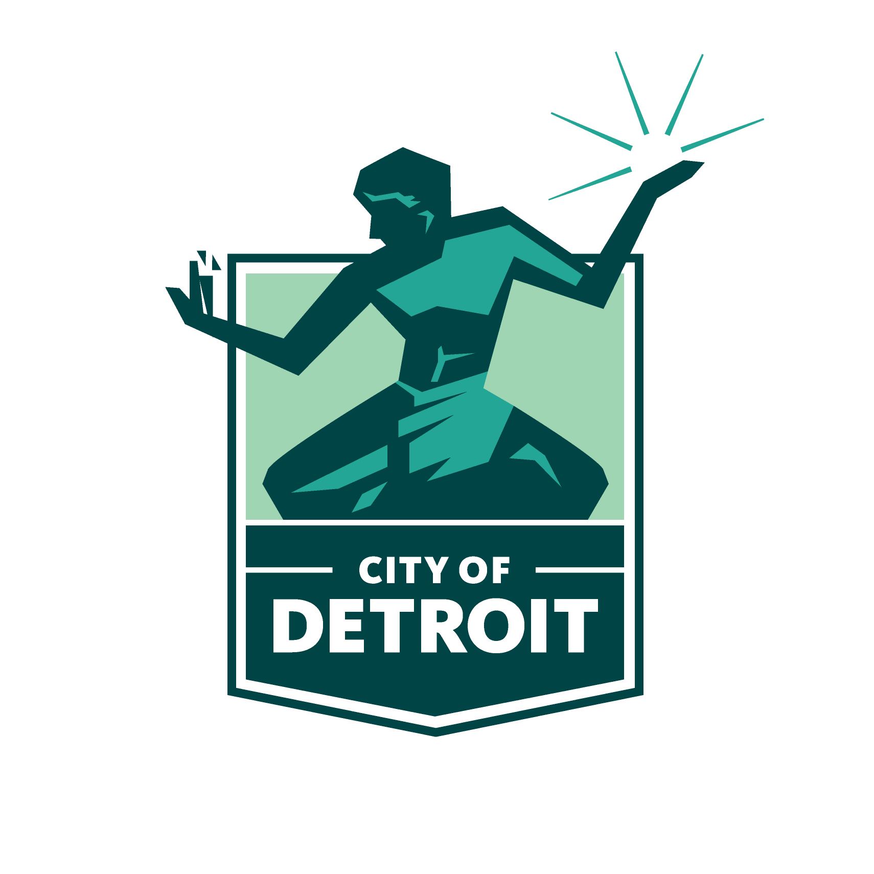 Logo of the City of Detroit
