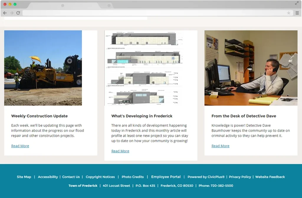 Civic_Website_Redesign-Frederick-CO_Spotlight-Feature